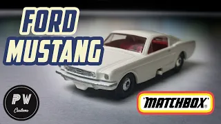 Mustang FASTBACK OEM Restoration 1/64 Matchbox Lesney