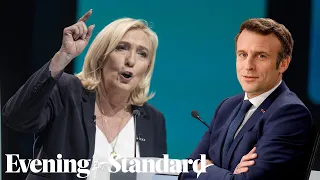 France election: Emmanuel Macron and Marine Le Pen to face each other in French presidential run off