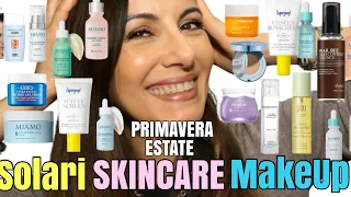 SKINCARE, CREME SOLARI E MAKEUP 🌸🌞 PERFETTI PER LA PRIMAVERA ESTATE!