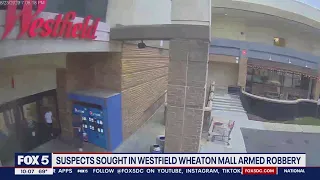 Armed thieves rob shopper at gunpoint outside Wheaton Mall