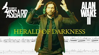 Old Gods of Asgard - Herald of Darkness (guitar solo | FULL TAB in description)