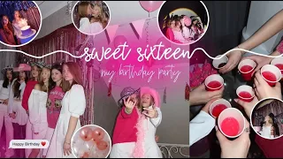 My SWEET sixteen || my birthday party || мой день рождения 16 🎉✨