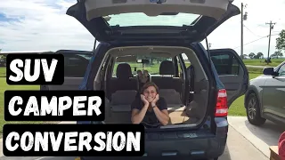 Ford Escape Camper Conversion Episode 1