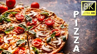 Delicious Pizza🍕Collection in 8K ULTRA HD (60 FPS) | Satisfying Film