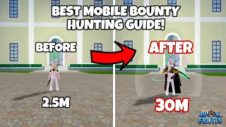 Best Mobile Beginner Bounty Hunting Guides! | Blox Fruit