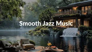 Relax Thursday Morning with Jazz in a Cool Lakeside Space | Jazz Music is Gentle and Smooth