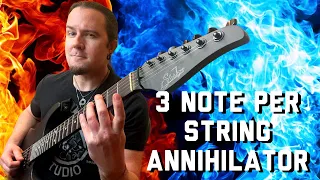 The 3 Note Per String ANNIHILATOR! SHRED THIS!