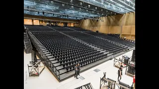 SERAPID - Storage solution for multi-purpose hall, RheinMain Congress Center in Wiesbaden, Germany