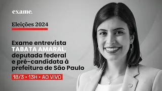 Eleições 2024: Entrevista com Tabata Amaral, pré-candidata à prefeitura de São Paulo