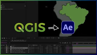 QGIS ➡️ Adobe After Effects