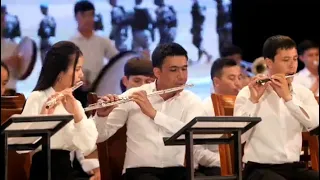 Марш"Триумф Победителей" О.Бихлер Farg'ona San'at maktabi Puflama va Zarbli Cholg'ular Orkestri🎼🎺🎶🎷🥁