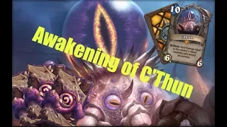 Overpowered 2018 beginner C'Thun deck that is cheap to create!