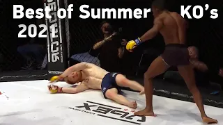 MMA's Best Knockouts of the Summer 2021 | HD