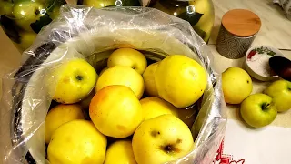 Квашені Яблука за бабусиним рецептом!Просто і смачно!
