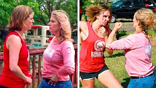 Karen Gets KNOCKED OUT After Fighting the Wrong Woman!