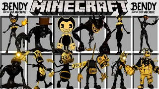 МОД НА ВСЕХ ПЕРСОНАЖЕЙ БЕНДИ ЧЕРНИЛЬНАЯ МАШИНА В МАЙНКРАФТ BENDY AND THE INK MACHINE MINECRAFT PE