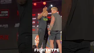 Mike Tyson HAD ENOUGH & WALKS OFF on Jake Paul at FINAL FACE OFF