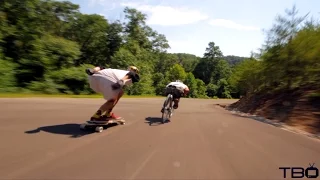 TeamBrokeOff = Philip Skaar and Freddy Ortega  BIKE vs SKATEBOARD