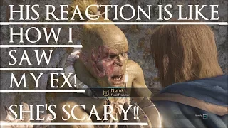 Shadow of War: Middle Earth™ Unique Orc Encounter & Quotes #92 OVERWHELMING AWE TALION-PHOBIA URUK!!