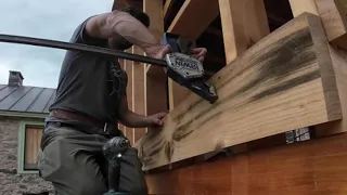 Building my addition Part 2 - ANCHOR BRACKETS, SHEATHING