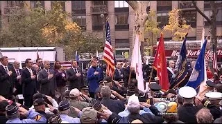 NYC Veterans Day Parade Marches Up Fifth Avenue