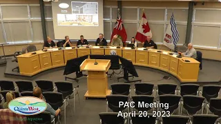 City of Quinte West - PAC Meeting, April 20th, 2023