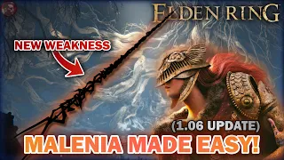 *NEW* "The BEST Method/Build to Defeat MALENIA!" (1.06 Update) - Elden Ring