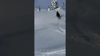 Polaris deep powder hill climb!