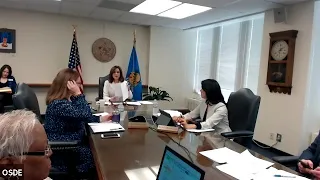 State Board of Education meeting (March 25, 2020)