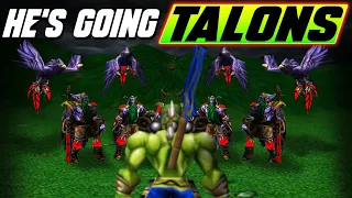 He's going TALONS! - WC3 - Grubby