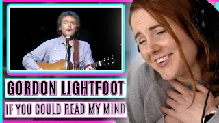 Vocal Coach reacts to Gordon Lightfoot - If You Could Read My Mind (Live)