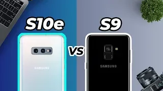 Comparaison Samsung S9 et S10e, S9vsS10e