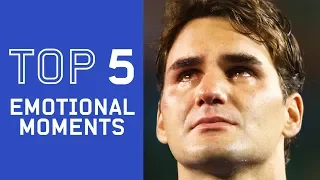 Australian Open Tennis: Top 5 Emotional Moments | Federer, Zhang, Murray | Eurosport