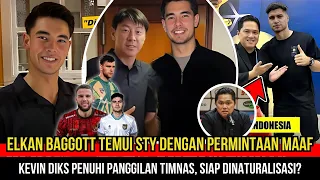 🔴SELESAI DI MEJA MAKAN! TEMUI STY, ELKAN MENYESAL PERNAH CUEKIN TIMNAS●KEVIN DIKS DI NATURALISASI