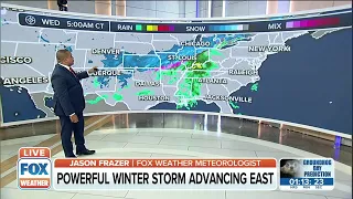 Powerful Winter Storm Moving East As More Than 100 Million People In Path