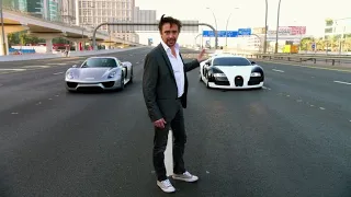 The Grand Tour / Bugatti Veyron против Porsche 918 Spyder / Porsche 918 Spyder проив  Nissan Patrol