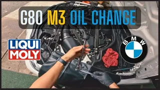 DIY Oil Change on my G80 M3! | POV S58 Oil Change Tutorial [4K]