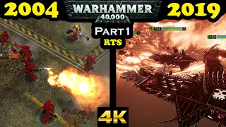 Evolution of Warhammer 40000 games - Part 1 RTS (2004-2019)