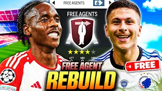 I Rebuild with FREE AGENTS ONLY in FC 24... *HARD* - Full Movie