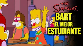 Los Simpson Bart se vuelve el MEJOR Estudiante resumen | Utacaramba