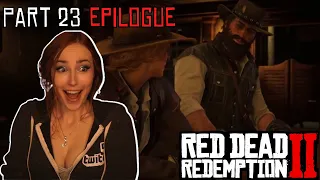 A Totally Serious First Playthrough of Red Dead Redemption 2 [Part 23 - Epilogue]