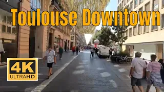 Toulouse Downtown - Driving- French region