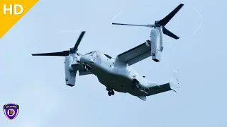 INCREDIBLE: MV-22 Osprey The First Time at Tripler Army Medical