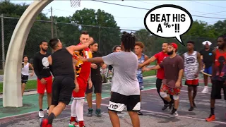 BRAWL BREAKS OUT WITH NICK BRIZ 5V5 BASKETBALL !