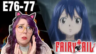 WE TOOK A WEIRD TURN - Fairy Tail Episode 76-77 Reaction - Zamber Reacts