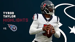 Tyrod Taylor's Most Spectacular Plays vs. Titans | NFL 2021 Highlights