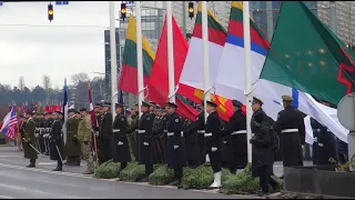 Lietuvos kariuomenės atkūrimo 105-ųjų metinių minėjimas