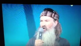 Phil Robertson with Greg Laurie