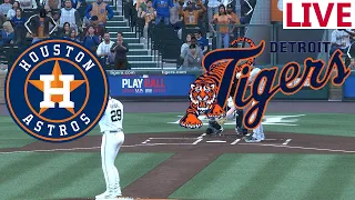 🔴LIVE BASEBALL🔴  Houston Astros  VS Detroit Tigers / May 09/ MLB SEASON /MLB THE SHOW 2024 live