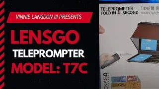 Lensgo TC7 Teleprompter Featurette Video